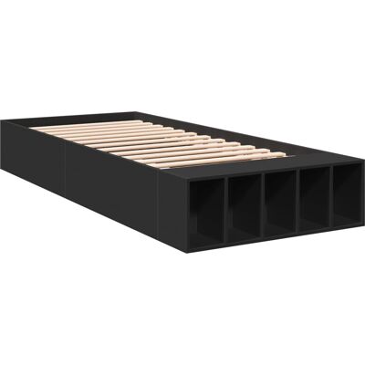 VidaXL 3280616 Bettgestell - Modern, Stauraum, Schwarz VidaXL 3280616 Bettgestell - Modern, Stauraum, Schwarz