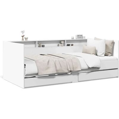 vidaXL Sofá-cama Branco - Sofá-cama vidaXL Sofá-cama Branco - Sofá-cama
