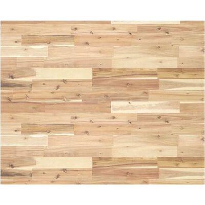 vidaXL 100x80x4 cm Unbehandeltes Akazienholz Schreibtischplatte vidaXL 100x80x4 cm Unbehandeltes Akazienholz Schreibtischplatte
