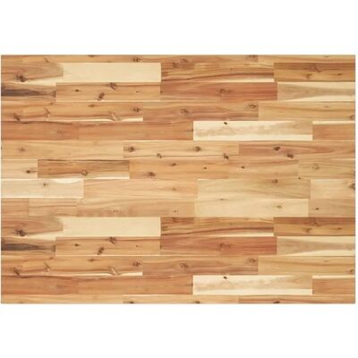 vidaXL Wooden Desk Top Solid Acacia Brown - Desk Top vidaXL Wooden Desk Top Solid Acacia Brown - Desk Top