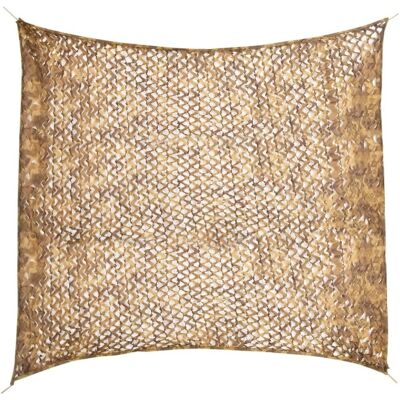 Filet de camouflage vidaXL avec sac de rangement - 316x296 cm - Sable/beige - Extérieur Filet de camouflage vidaXL avec sac de rangement - 316x296 cm - Sable/beige - Extérieur