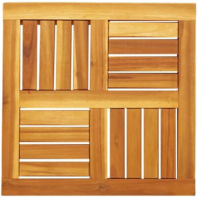 vidaXL Tischplatte 50x50x2 cm Massivholz Akazie - Tisch vidaXL Tischplatte 50x50x2 cm Massivholz Akazie - Tisch
