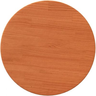 vidaXL Round Solid Pine Wood Tabletop 50cm - Tabletop vidaXL Round Solid Pine Wood Tabletop 50cm - Tabletop