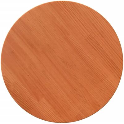 vidaXL 847128 Wooden Table - Round Wax Brown Pine 70cm vidaXL 847128 Wooden Table - Round Wax Brown Pine 70cm