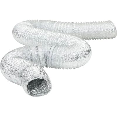 vidaXL Kanał wentylacyjny aluminiowy 6 m Ø12,5 cm - Kanał wentylacyjny vidaXL Kanał wentylacyjny aluminiowy 6 m Ø12,5 cm - Kanał wentylacyjny