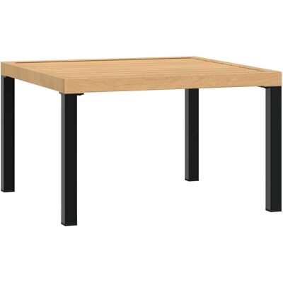 vidaXL Gartentisch - 65x65x40 cm - Schwarz Aluminium vidaXL Gartentisch - 65x65x40 cm - Schwarz Aluminium