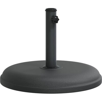 vidaXL Sonnenschirmständer - Schwarz - 15kg - Rund - Schirmständer vidaXL Sonnenschirmständer - Schwarz - 15kg - Rund - Schirmständer
