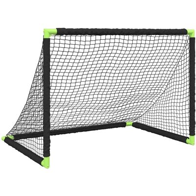 vidaXL Kids' Football Goal Klappbar Schwarz 90x64x64 cm - Kids' Football Goal vidaXL Kids' Football Goal Klappbar Schwarz 90x64x64 cm - Kids' Football Goal