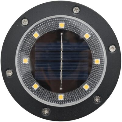 vidaXL Erdspieß-Gartenleuchten - 12 Stück Solar Außen IP65 vidaXL Erdspieß-Gartenleuchten - 12 Stück Solar Außen IP65