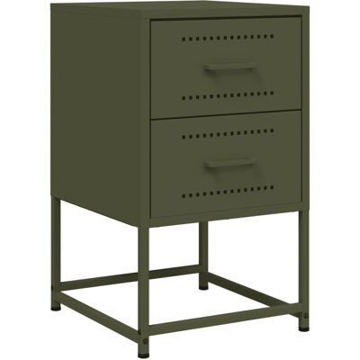 vidaXL Yöpöytä - Teräksinen Säilytys - Yöpöytä vidaXL Yöpöytä - Teräksinen Säilytys - Yöpöytä