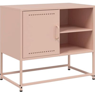 vidaXL Pink TV-Schrank - Industriestil TV-Möbel mit Stauraum vidaXL Pink TV-Schrank - Industriestil TV-Möbel mit Stauraum