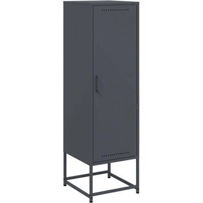 Buffet en acier gris anthracite - Meuble de rangement - Sideboard - Mobilier en acier - Publicité Buffet en acier gris anthracite - Meuble de rangement - Sideboard - Mobilier en acier - Publicité