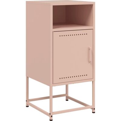 vidaXL Yöpöytä pinkki - Yöpöytä - Teollinen tyyli vidaXL Yöpöytä pinkki - Yöpöytä - Teollinen tyyli