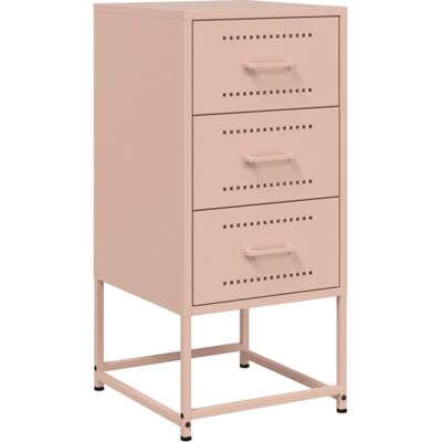 vidaXL 846581 Roze Nachtkastje - Nachtkastje vidaXL 846581 Roze Nachtkastje - Nachtkastje