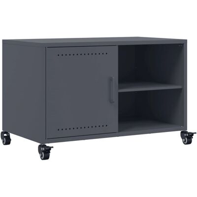 vidaXL 846670 Anthracite Stahl TV-Schrank - TV & Medienmöbel vidaXL 846670 Anthracite Stahl TV-Schrank - TV & Medienmöbel