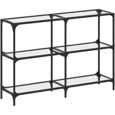 vidaXL Konsole aus Glas - 118,5x30x81 cm vidaXL Konsole aus Glas - 118,5x30x81 cm