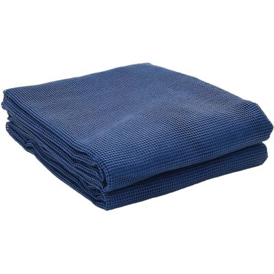 vidaXL Campingbodenmatte - Blau 4x2.5 m - Campingplatz Outdoor-Teppich vidaXL Campingbodenmatte - Blau 4x2.5 m - Campingplatz Outdoor-Teppich