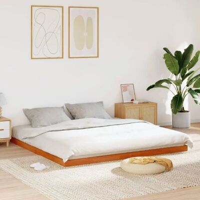 vidaXL Bed Frame - 180x200 cm - Rustiek dennenhout vidaXL Bed Frame - 180x200 cm - Rustiek dennenhout