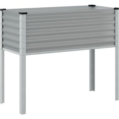 Jardinière vidaXL 100x41x90 cm Acier - Pot de Fleurs Extérieur - Publicité Jardinière vidaXL 100x41x90 cm Acier - Pot de Fleurs Extérieur - Publicité