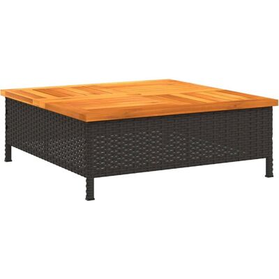 Table de Jardin Noire - Mobilier d'Extérieur - Publicité Table de Jardin Noire - Mobilier d'Extérieur - Publicité