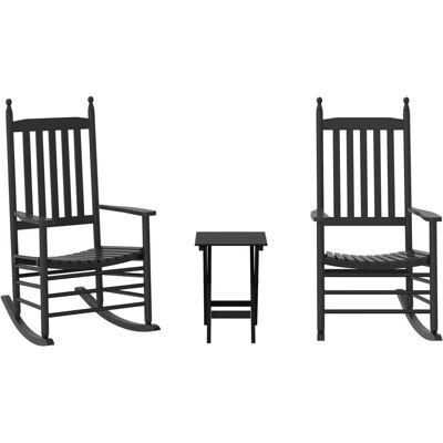 vidaXL 3281590 Huśtawka z składanym stołem - Rocking chair vidaXL 3281590 Huśtawka z składanym stołem - Rocking chair