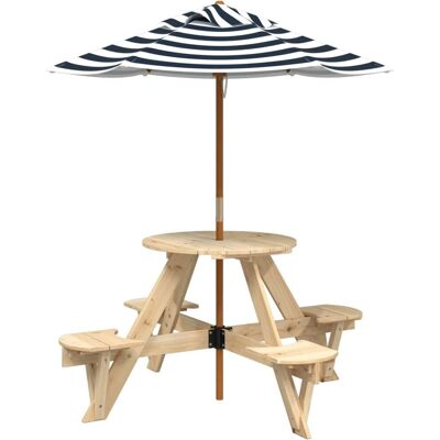 vidaXL Gartentisch Blau - Für Gärten & Kinderpartys vidaXL Gartentisch Blau - Für Gärten & Kinderpartys