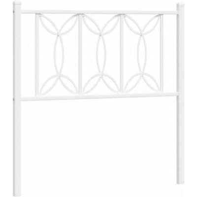 vidaXL Metaal Hoofdbord Wit 160 cm - Hoofdbord vidaXL Metaal Hoofdbord Wit 160 cm - Hoofdbord