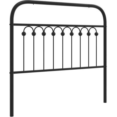 vidaXL Metallkopfteil Schwarz 100 cm - Kopfteil vidaXL Metallkopfteil Schwarz 100 cm - Kopfteil