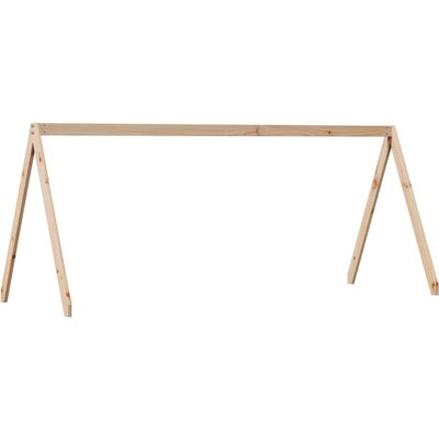 vidaXL Lit pour enfants avec toit et canopy en bois massif 199x80.5x88 cm - Publicité vidaXL Lit pour enfants avec toit et canopy en bois massif 199x80.5x88 cm - Publicité