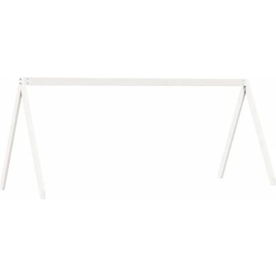 vidaXL Lit enfant avec toit Canopée Blanc 199x80.5x88 cm Bois de pin massif - Lit avec toit pour enfants - Publicité vidaXL Lit enfant avec toit Canopée Blanc 199x80.5x88 cm Bois de pin massif - Lit avec toit pour enfants - Publicité
