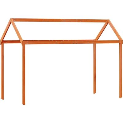 vidaXL Kinderbed Dakkap 207x80.5x151.5 cm Massief Pine vidaXL Kinderbed Dakkap 207x80.5x151.5 cm Massief Pine