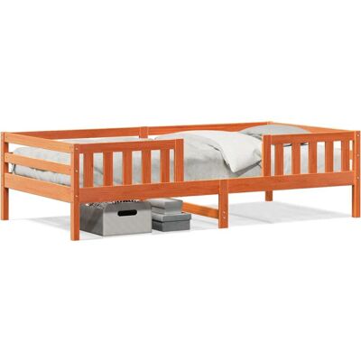 vidaXL Bettgestell - Braun - Modern, Langlebig, Leicht zu Montieren vidaXL Bettgestell - Braun - Modern, Langlebig, Leicht zu Montieren