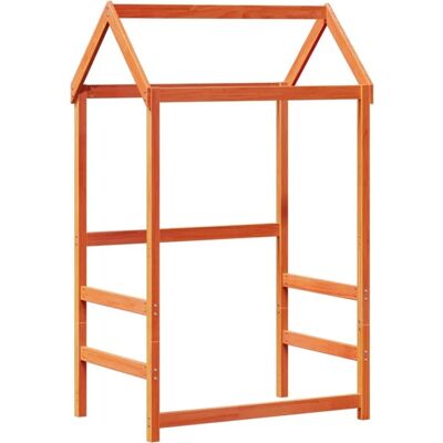 vidaXL Kindersbed Daken Wasbruin 98x70x176,5 cm - Daken voor kinderbed vidaXL Kindersbed Daken Wasbruin 98x70x176,5 cm - Daken voor kinderbed
