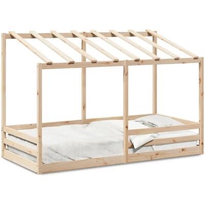 vidaXL Kinderbed in massief dennenhout 100x200cm vidaXL Kinderbed in massief dennenhout 100x200cm