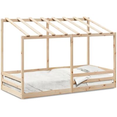 vidaXL Kinderbed Wit - 80x200cm - Kinderbed vidaXL Kinderbed Wit - 80x200cm - Kinderbed