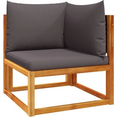 VidaXL Terrasssofa - Akazienholz, Braun, Modular VidaXL Terrasssofa - Akazienholz, Braun, Modular