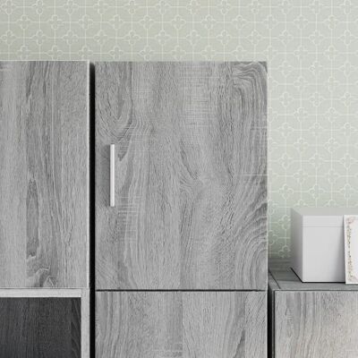 vidaXL Wandregal Grau Sonoma 30x42,5x40 cm Spanplatte - Wandregal vidaXL Wandregal Grau Sonoma 30x42,5x40 cm Spanplatte - Wandregal