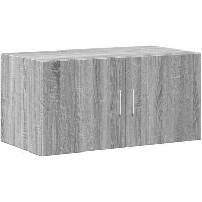 vidaXL Grey Sonoma Wall Cabinet 80x42.5x40 cm - Wall Cabinet vidaXL Grey Sonoma Wall Cabinet 80x42.5x40 cm - Wall Cabinet