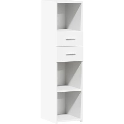 vidaXL Weißes Engineered-Holz Highboard - Highboard vidaXL Weißes Engineered-Holz Highboard - Highboard