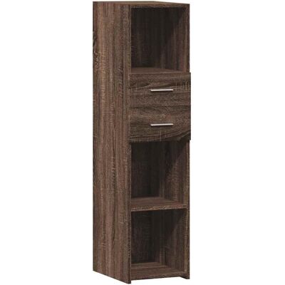 vidaXL 846158 Braune Eiche Highboard - Highboard vidaXL 846158 Braune Eiche Highboard - Highboard