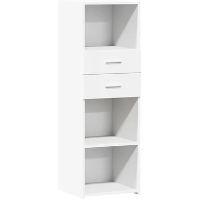 vidaXL Hochschrank Weiß 40x42,5x124 cm - Sideboard vidaXL Hochschrank Weiß 40x42,5x124 cm - Sideboard
