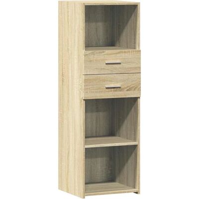 vidaXL Highboard Sonoma Eiche 40x42,5x124 cm - Sideboard vidaXL Highboard Sonoma Eiche 40x42,5x124 cm - Sideboard