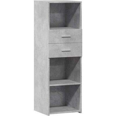 vidaXL Highboard Beton Grau - Sideboard Stauraumschrank vidaXL Highboard Beton Grau - Sideboard Stauraumschrank