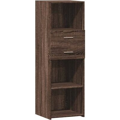 vidaXL 846165 Chêne Marron Buffet - Buffet - Publicité vidaXL 846165 Chêne Marron Buffet - Buffet - Publicité