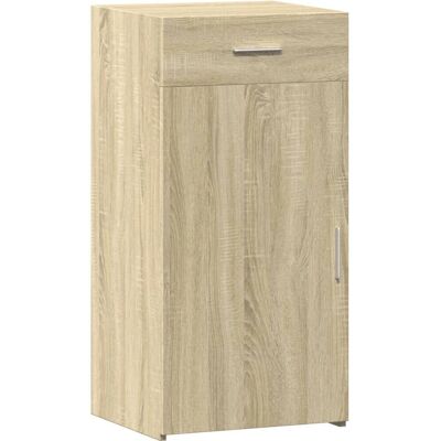 vidaXL Sonoma Eichen Sideboard - Holzfurnier - 45x42,5x93 cm - Wohnzimmermöbel vidaXL Sonoma Eichen Sideboard - Holzfurnier - 45x42,5x93 cm - Wohnzimmermöbel