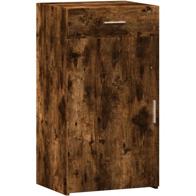 vidaXL 846296 Buffet Chêne Fumé - Buffet - Publicité vidaXL 846296 Buffet Chêne Fumé - Buffet - Publicité