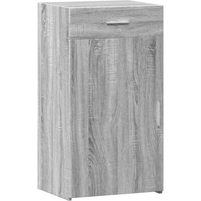 vidaXL Grijze Sonoma Dressoir - Opbergkast & Hoogkast vidaXL Grijze Sonoma Dressoir - Opbergkast & Hoogkast