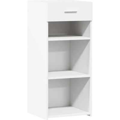 vidaXL 846313 Buffet en bois de fabrication blanc - Meubles de rangement pour salon - Publicité vidaXL 846313 Buffet en bois de fabrication blanc - Meubles de rangement pour salon - Publicité