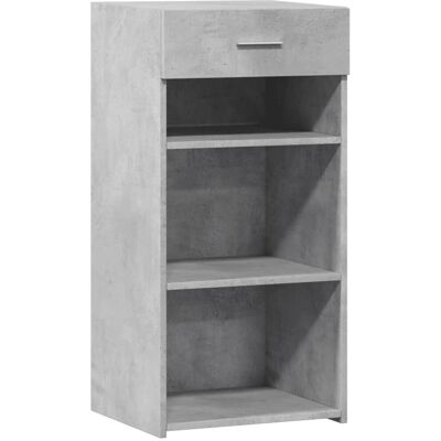 vidaXL Dressoir beton grijs 45x42,5x93 cm - Dressoir vidaXL Dressoir beton grijs 45x42,5x93 cm - Dressoir