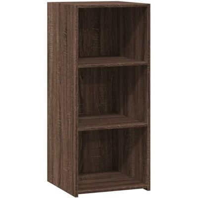 vidaXL Brown Oak Sideboard - Living Room Storage - 846354 vidaXL Brown Oak Sideboard - Living Room Storage - 846354